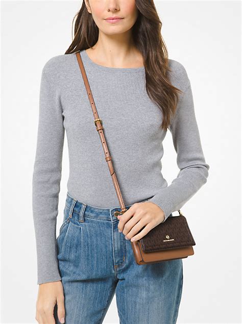 michael kors smartphone crossbody tassen|Jet Set Small Logo Smartphone Convertible Crossbody Bag.